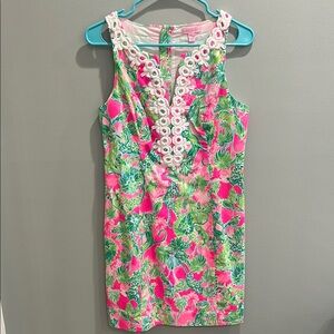Lilly Pulitzer Pink and Green Sundress